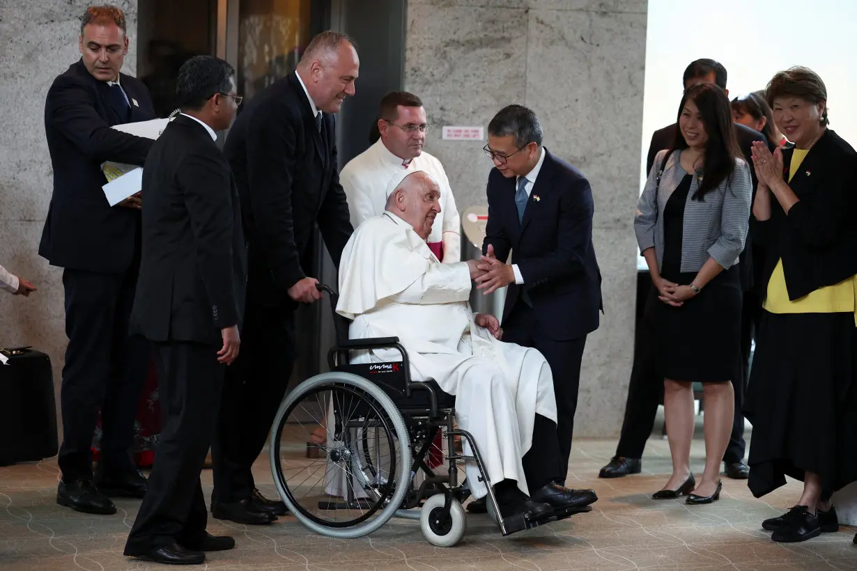 Pope Francis visits Singapore