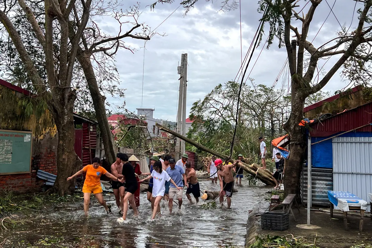 Factories in Vietnam's export hubs face weeks of disruption after typhoon