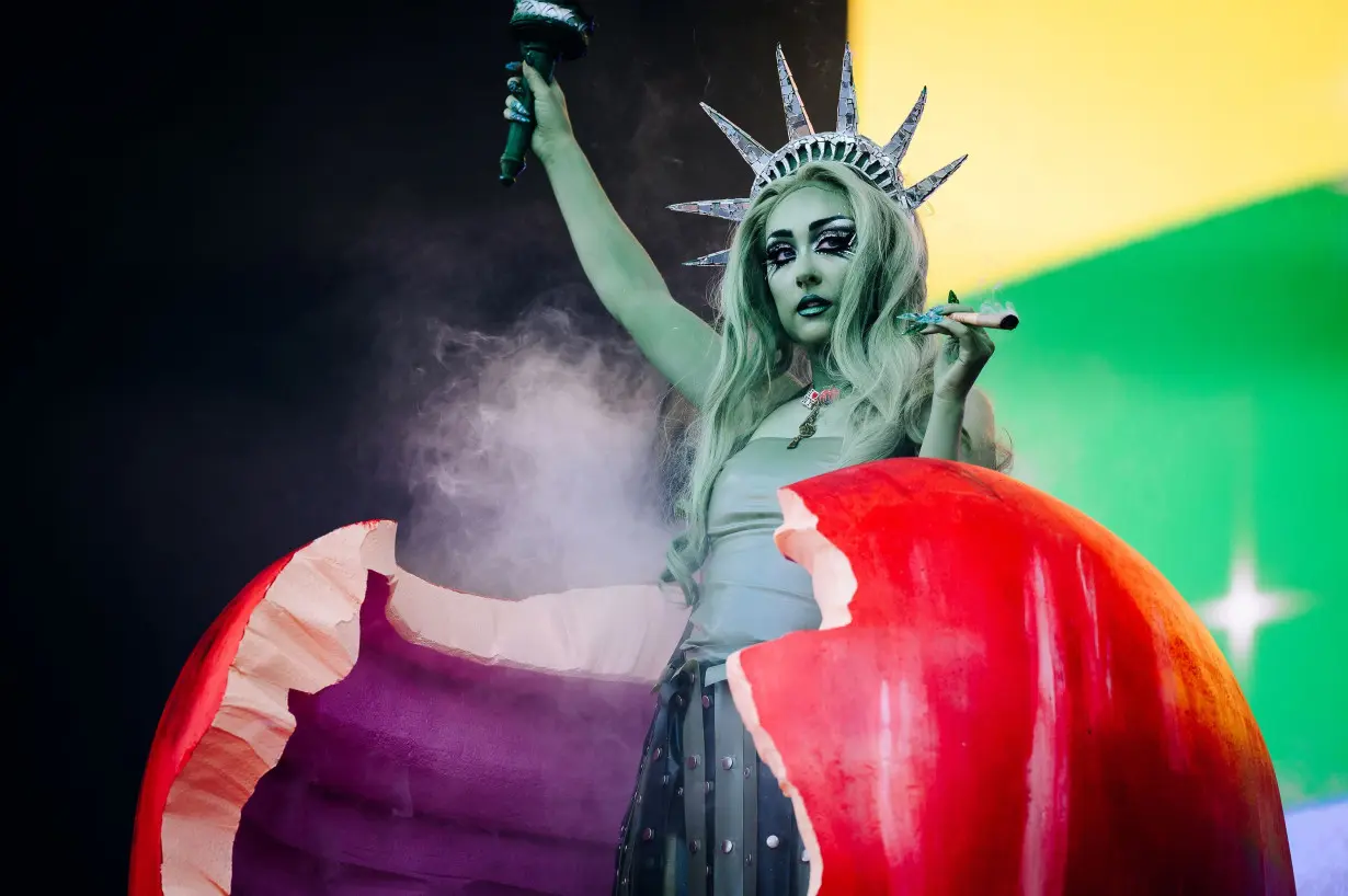 Chappell Roan at the Governors Ball in June in Queens, New York.