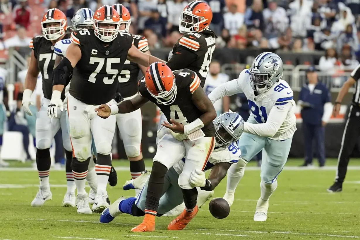 Cowboys Browns Football