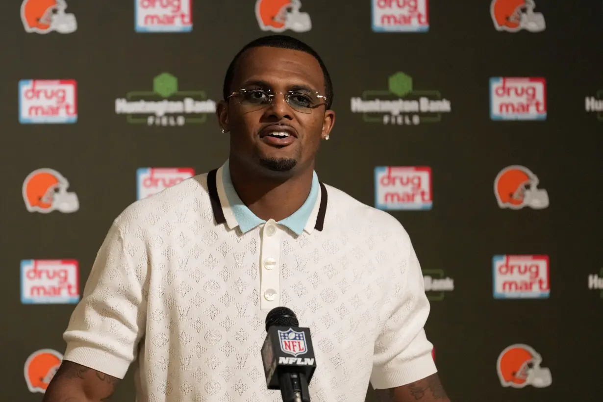 Deshaun Watson denies sexual assault allegations, says lawsuit was a surprise. Plans to play Sunday