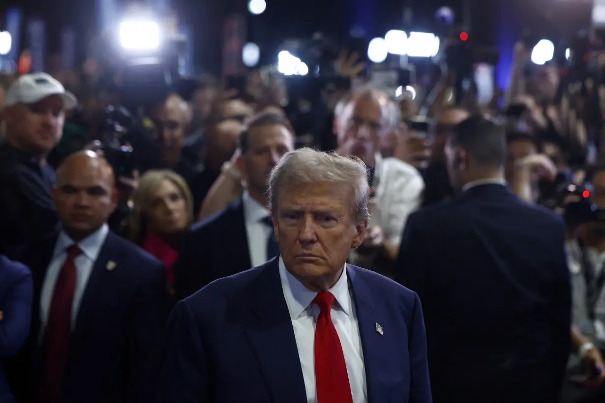 Harris-Trump presidential debate hosted by ABC in Philadelphia, Pennsylvania