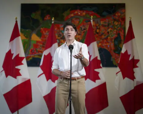 Canada's Conservative leader says his party plans no-confidence motion against Trudeau's government