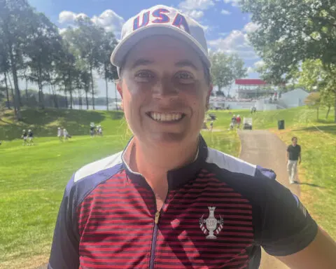 Late-blooming American standout Lauren Coughlin prepares for Solheim Cup debut at age 31