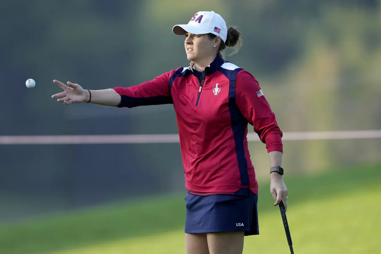 Late-blooming American standout Lauren Coughlin prepares for Solheim Cup debut at age 31