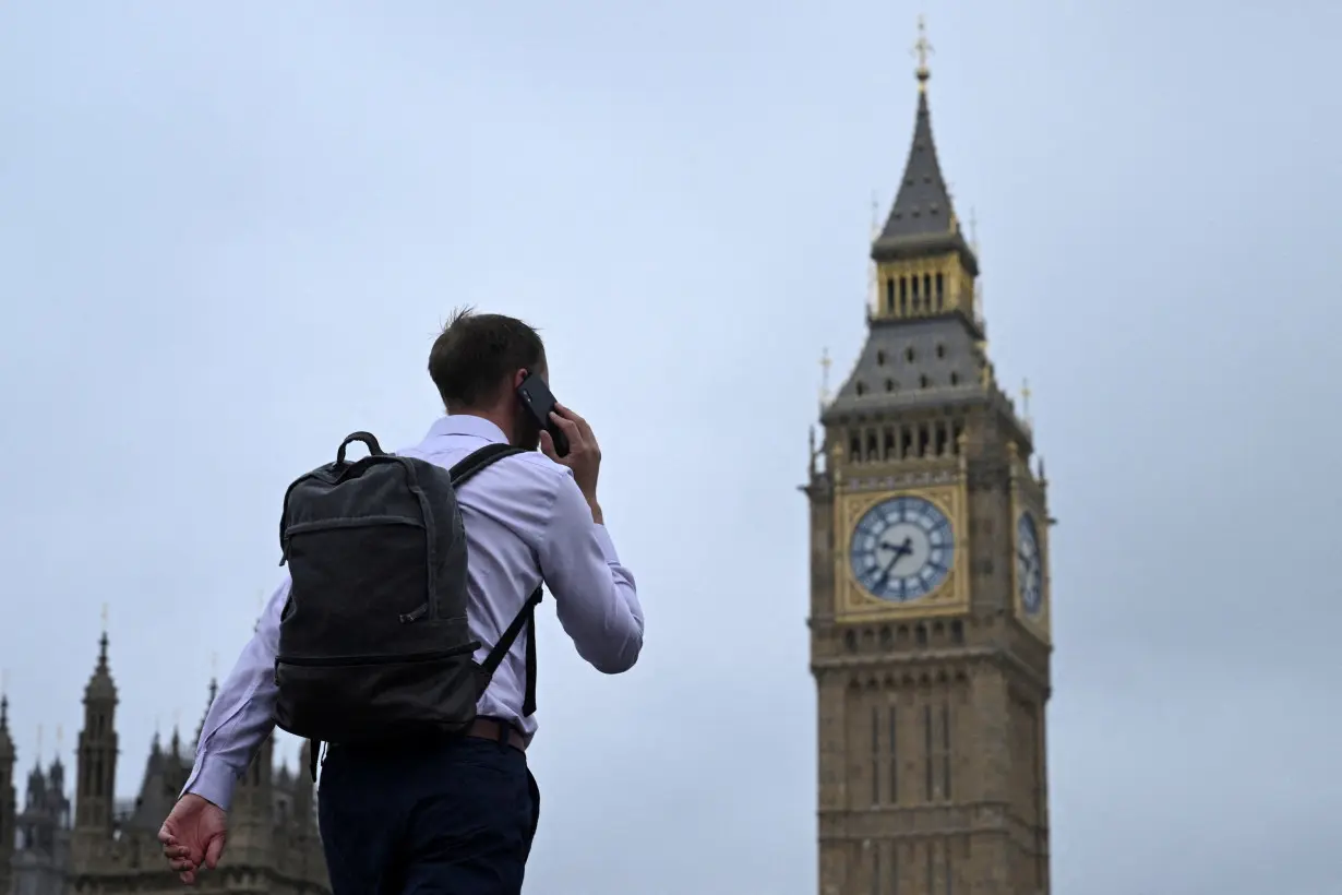 FILE PHOTO: Economy in Westminster, London