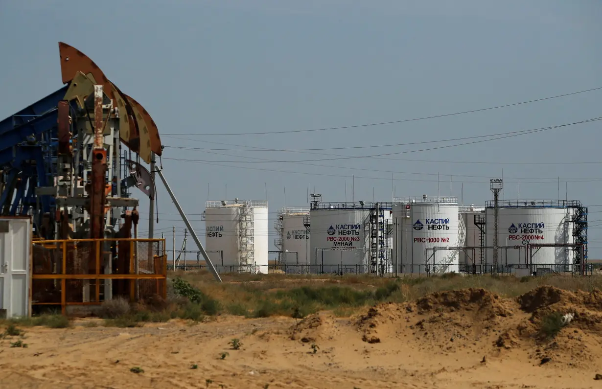 Airankol oil field in western Kazakhstan