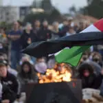 Hundreds gather on Seattle beach to remember American activist killed by Israeli military