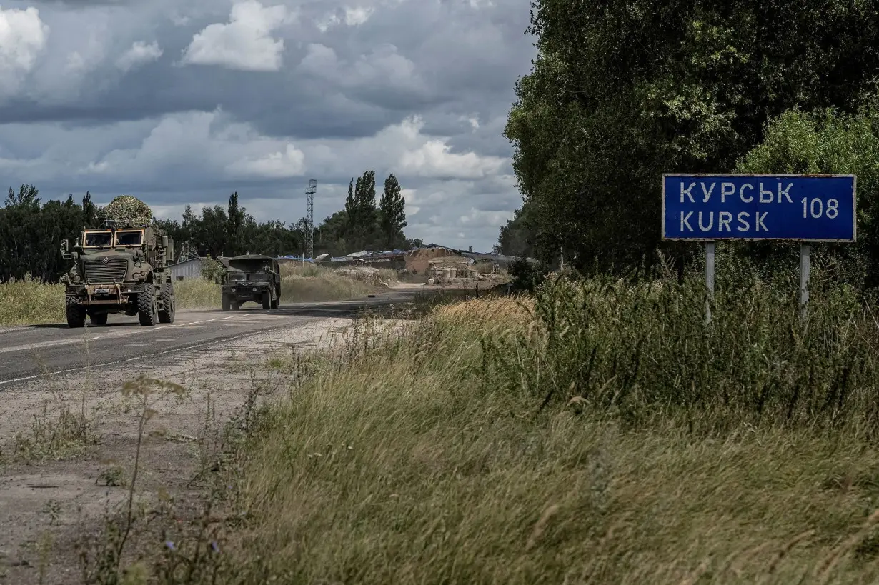 Russia counterattacks against Ukraine in Kursk border region