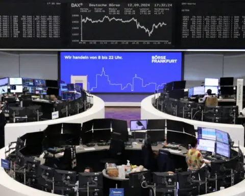 European shares hit one-week high as ECB cuts interest rates