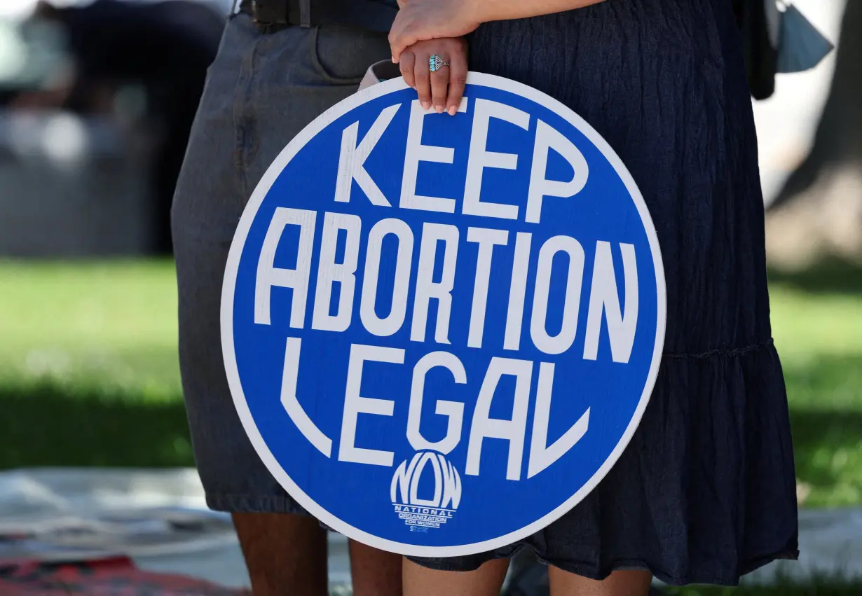 'Walk-Out for Women' rally in Los Angeles