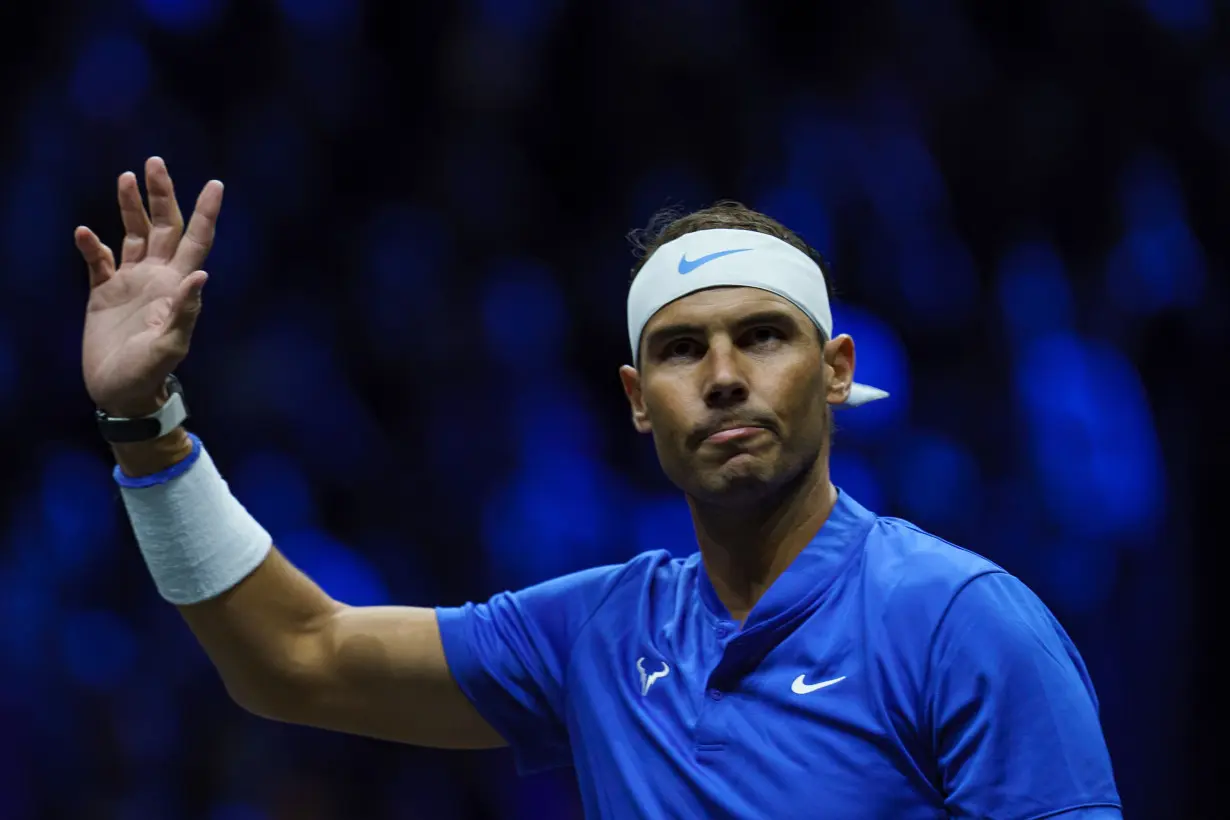 A disappointed Rafael Nadal withdraws from Laver Cup over fitness worries