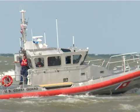 Kayaker treads water for 11 hours before being rescued by fishermen