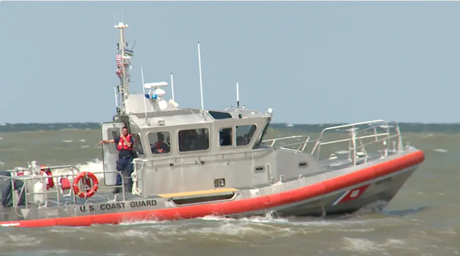 Kayaker treads water for 11 hours before being rescued by fishermen