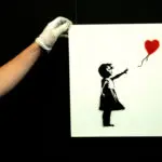 Stolen Banksy 'Girl with Balloon' painting found