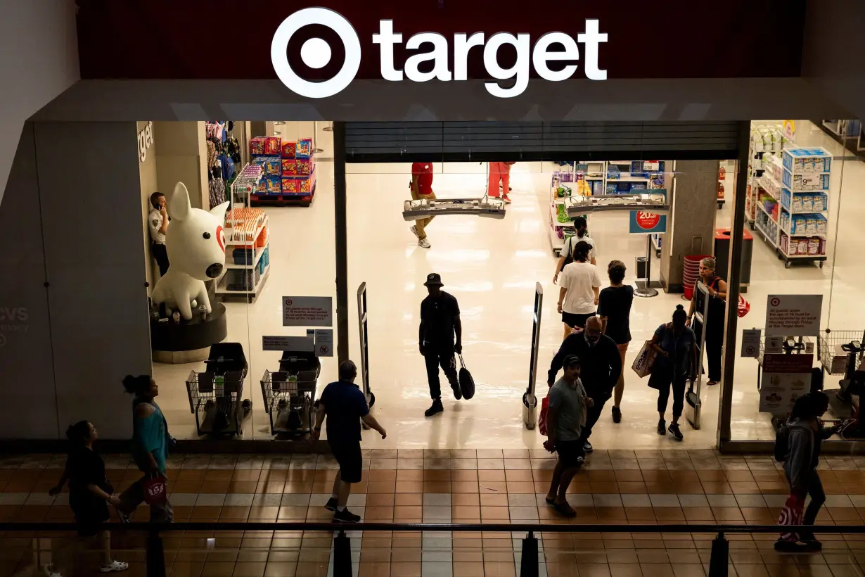 A Target store in the Brooklyn borough of New York, on Thursday, August 15.