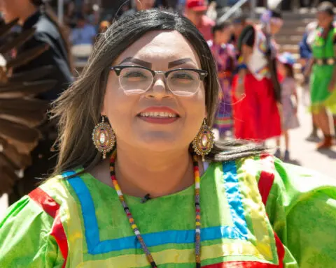 This mom is giving kids in her community  clothes, education, and a link to their Native American culture