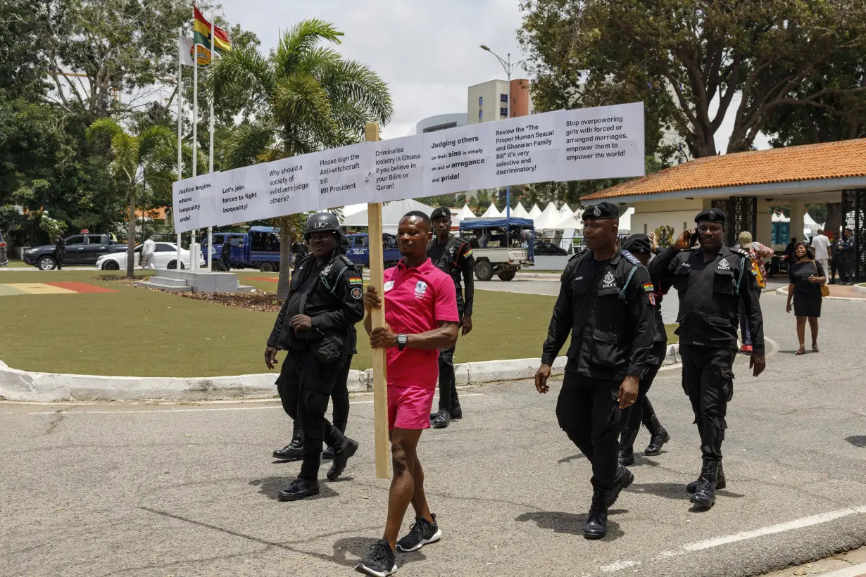 Meet the straight ally who is protesting Ghana’s anti-LGBTQ bill