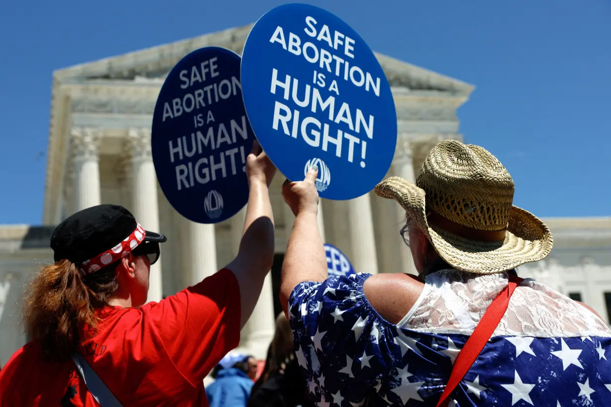 The second anniversary of the U.S. Supreme Court overturning Roe v. Wade, in Washington