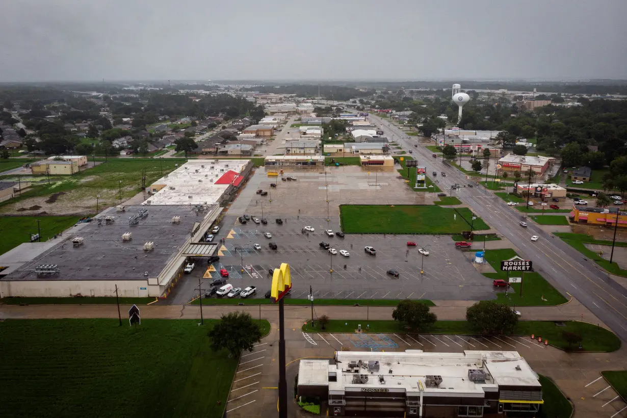 FILE PHOTO: Hurricane Francine approaches the U.S. Gulf Coast