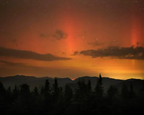 Solar storms may cause faint auroras overnight in parts of Northern Hemisphere