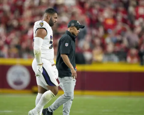 Chiefs trainer defends response to eye injury sustained by Ravens linebacker Kyle Van Noy