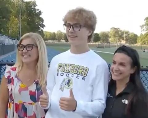 Freshman soccer player saved by two Foxborough moms after on-field collision