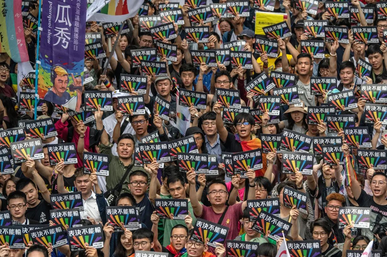 Same-sex marriage was on a roll in Asia. Not anymore