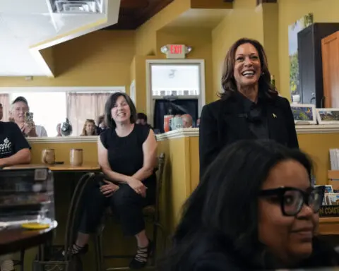 Harris says she is different from Biden because 'I offer a new generation of leadership'