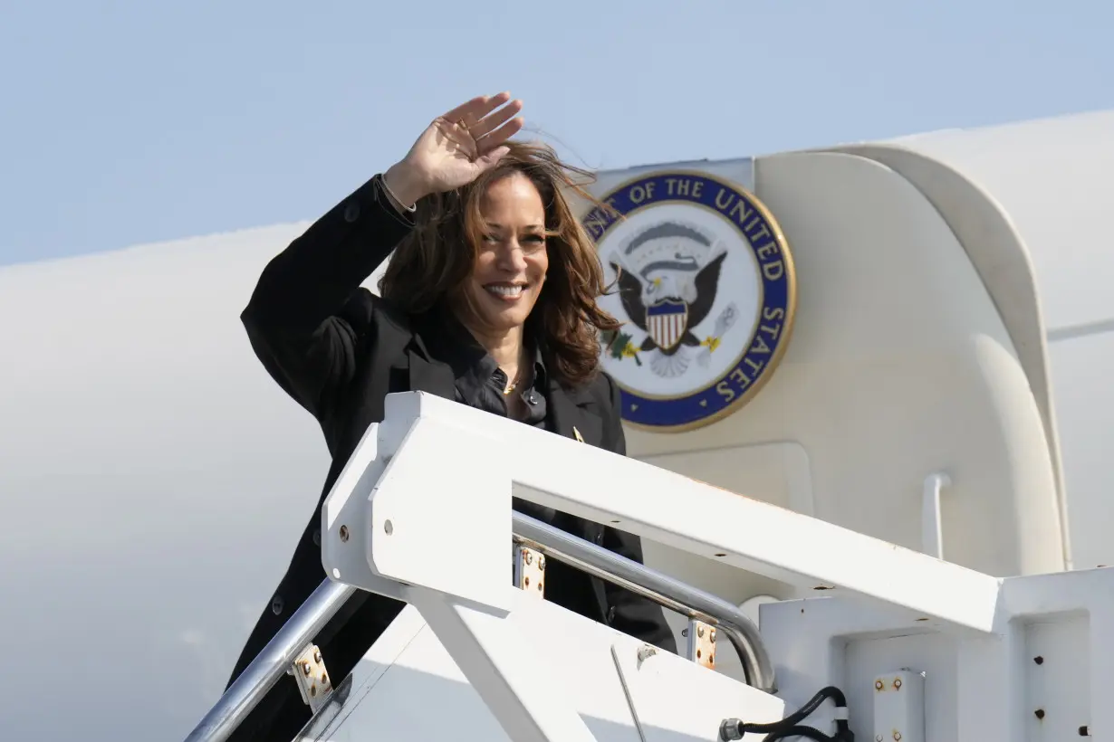 Harris says she is different from Biden because 'I offer a new generation of leadership'