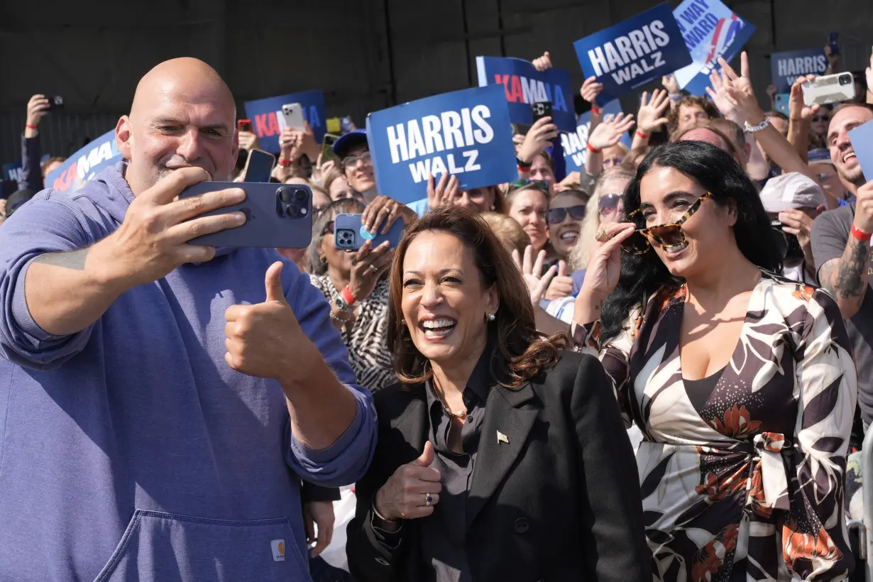 Harris says she is different from Biden because 'I offer a new generation of leadership'