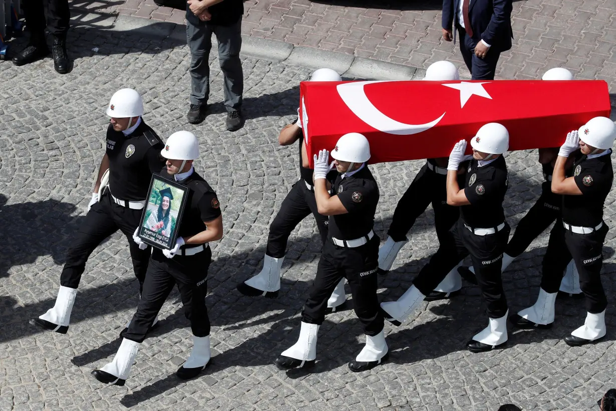 Funeral takes place for American-Turkish activist Israeli military shot in West Bank