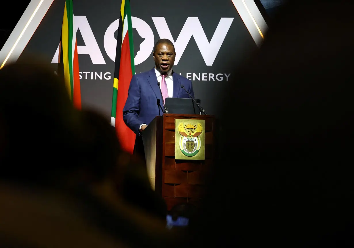 The opening day of Africa Oil Week and Green Energy Africa Summit in Cape Town