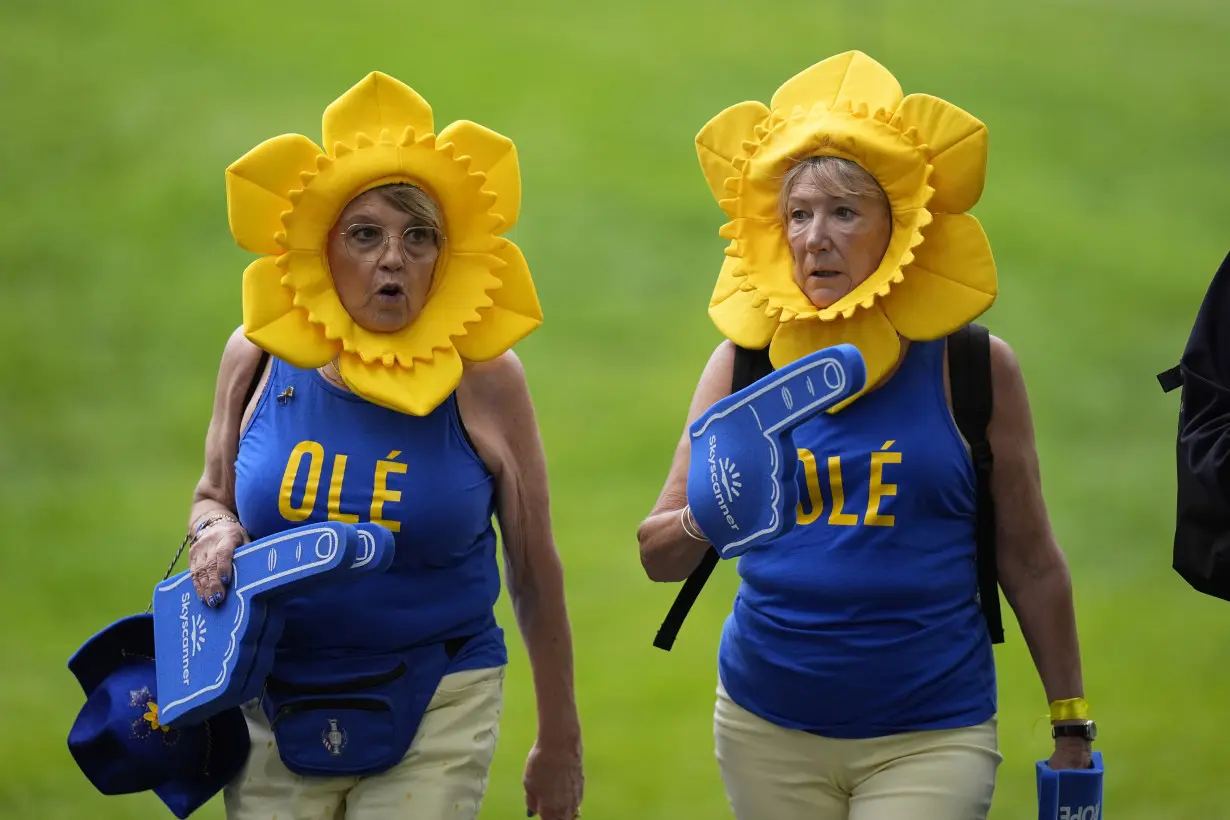 APTOPIX Solheim Cup Golf