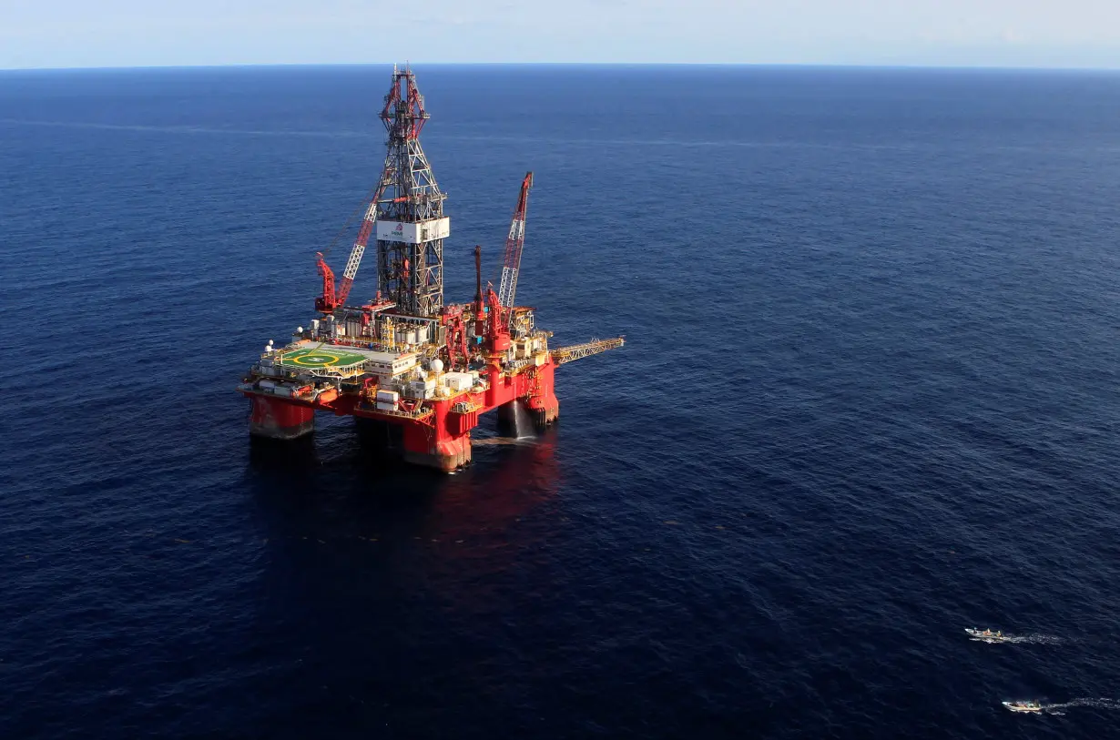 FILE PHOTO: A general view of a deep-water oil platform