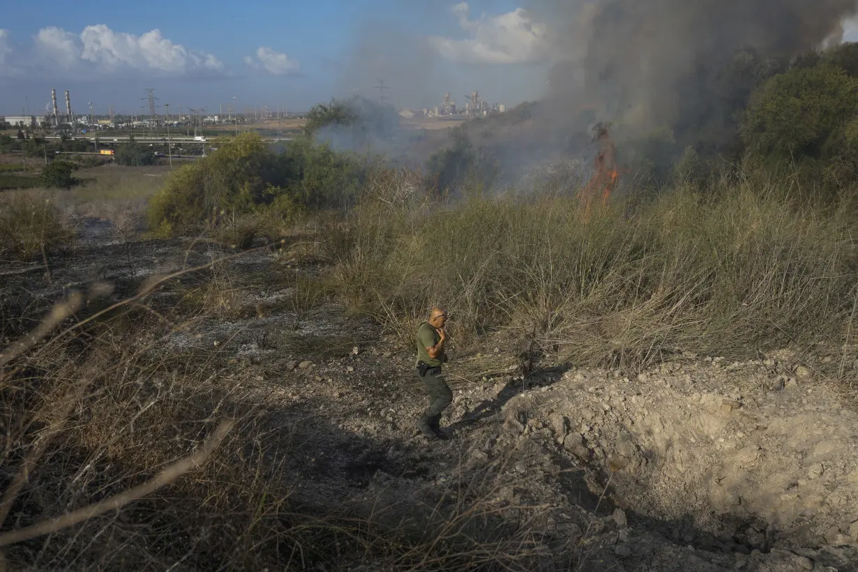 A missile fired by Yemen's rebels lands in Israel and triggers sirens at international airport