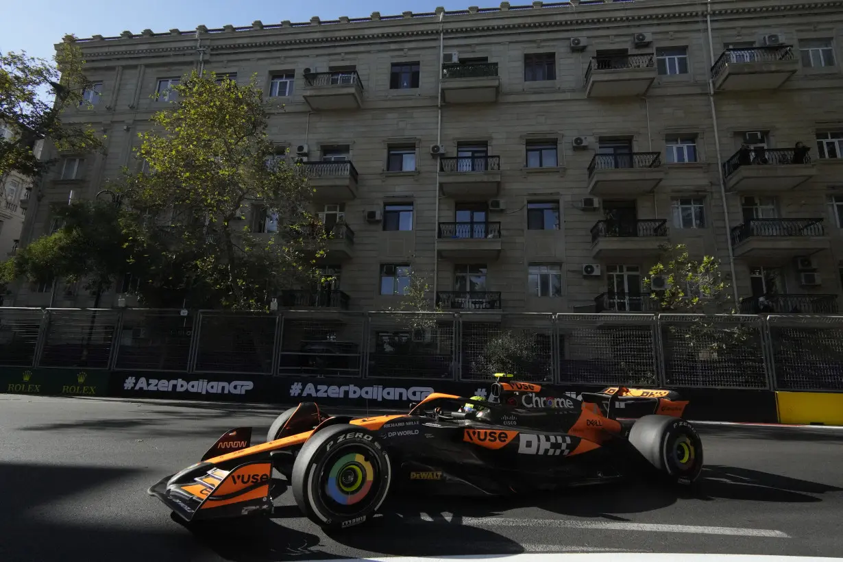 Azerbaijan F1 GP Auto Racing