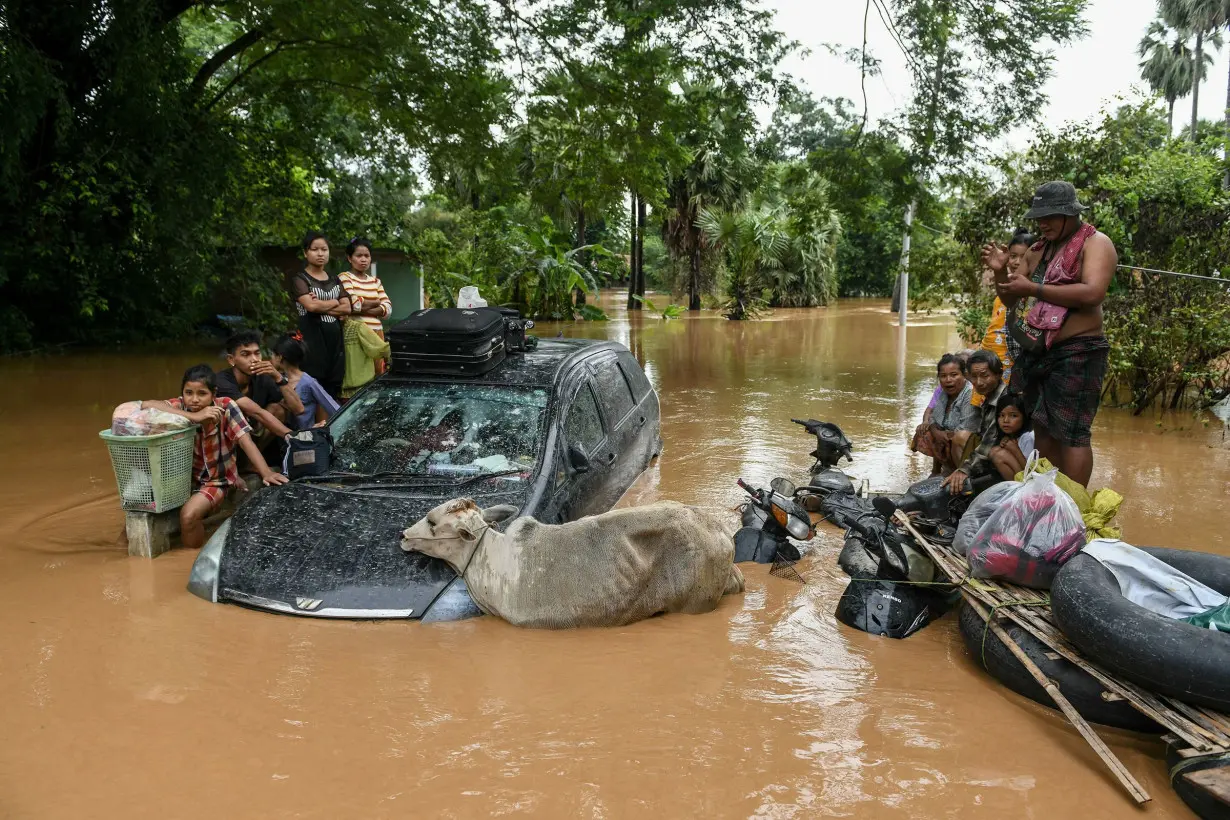 Typhoon Yagi leaves at least 74 dead in Myanmar after flooding and landslides