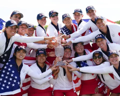 Lilia Vu puts away Europe with closing birdie, US wins its first Solheim Cup since 2017