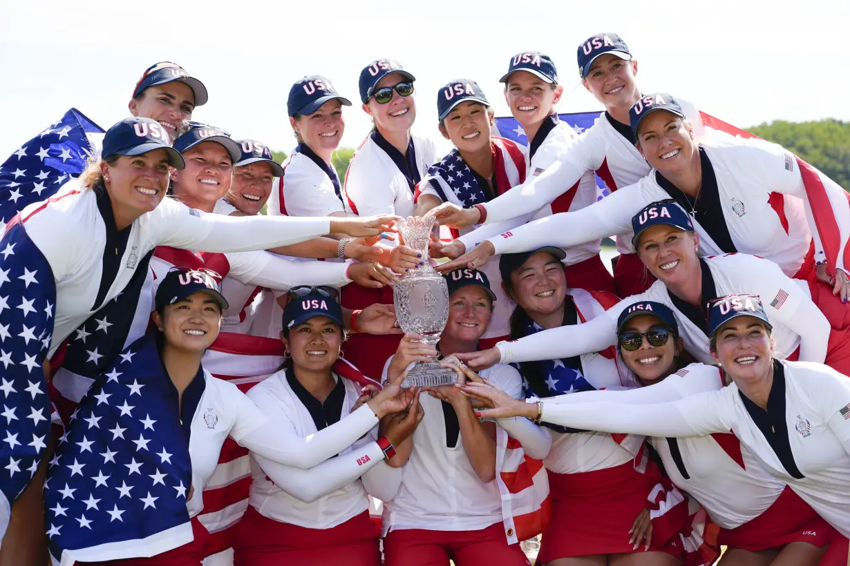 APTOPIX Solheim Cup Golf