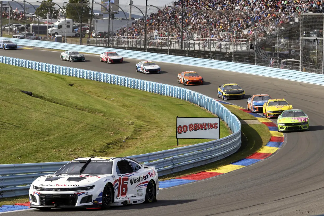 Buescher plays spoiler at Watkins Glen in chaotic NASCAR playoff race