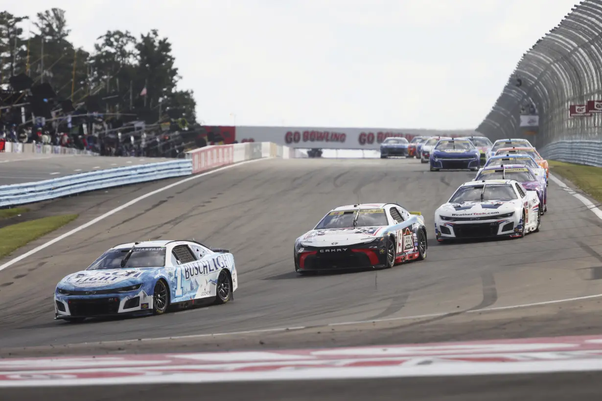 Buescher plays spoiler at Watkins Glen in chaotic NASCAR playoff race