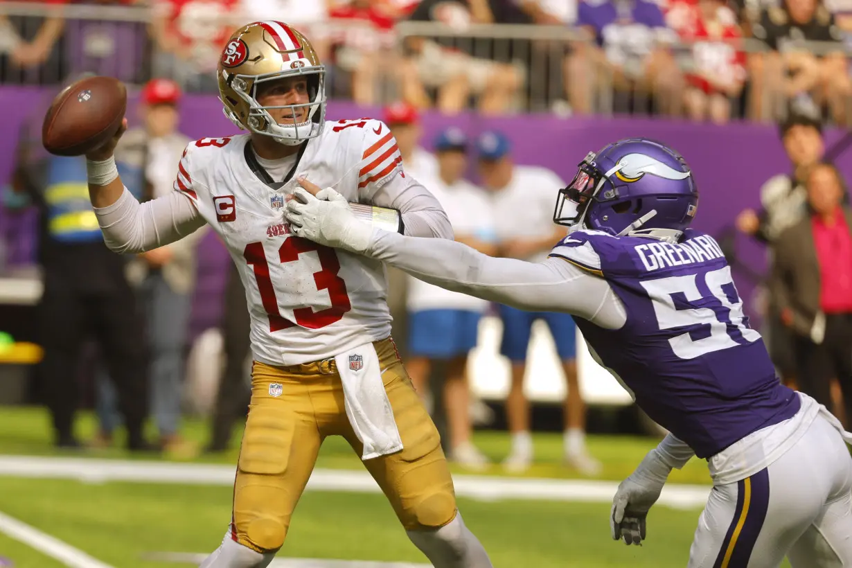 49ers Vikings Football