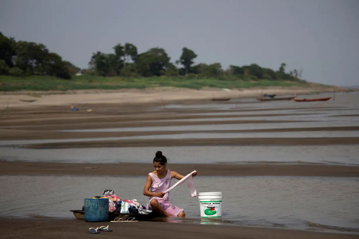 Brazil's Amazon drought disrupts residents' lives