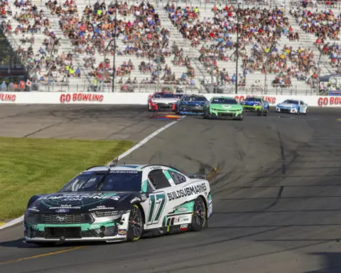 Buescher plays spoiler at Watkins Glen in chaotic NASCAR playoff race