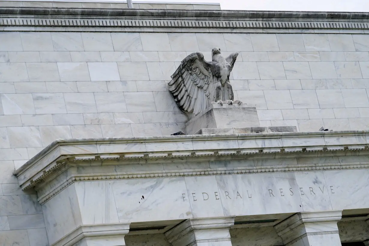 FILE PHOTO: Federal Reserve Board building in Washington