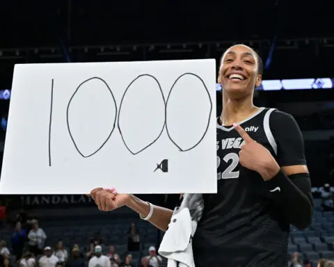 A’ja Wilson and rookie Caitlin Clark smash WNBA records