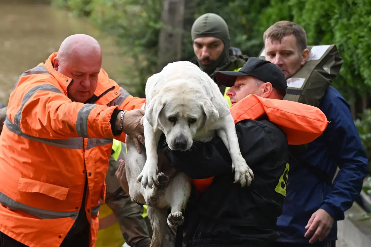 At least 10 killed in floods as a month's worth of rain pounds central Europe