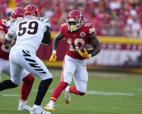 Chiefs' Isiah Pacheco likely headed for IR after hurting ankle, AP source says