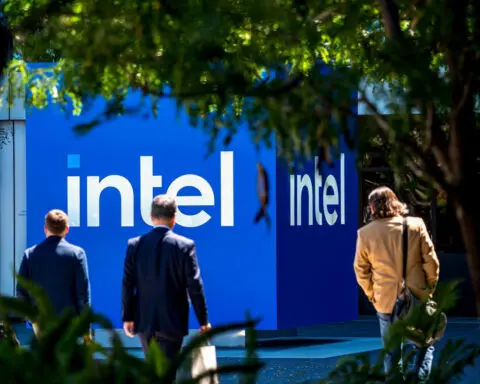 Intel shares jump on chip deal with Amazon